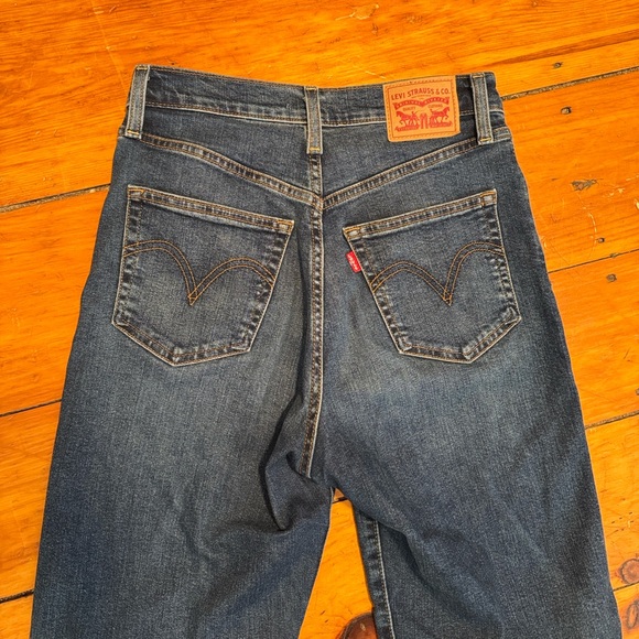 Levi’s Ribcage Straight Ankle Jeans 27 - Picture 7 of 13